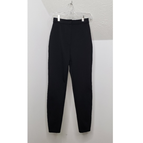 Vintage Oscar De La Renta High Waist Skinny Pants - Picture 2 of 6